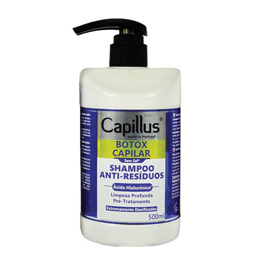 Anti-residue Shampoo Capillus Hair Botox 500ml Anti-residue Shampoo Capillus Hair Botox 500ml